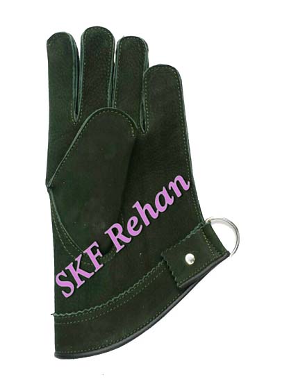 Falconry Leather Gloves.